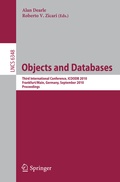 Cover: Objects and Databases - Springer