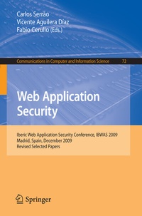Abbildung von: Web Application Security - Springer