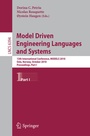 Cover: Model Driven Engineering Languages and Systems - Springer