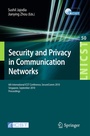 Cover: Security and Privacy in Communication Networks - Springer