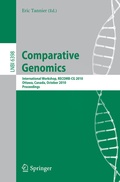 Cover: Comparative Genomics - Springer
