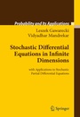 Cover: Stochastic Differential Equations in Infinite Dimensions - Springer
