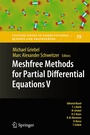 Cover: Meshfree Methods for Partial Differential Equations V - Springer
