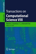 Cover: Transactions on Computational Science VIII - Springer