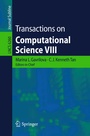 Cover: Transactions on Computational Science VIII - Springer