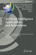 Cover: Artificial Intelligence Applications and Innovations - Springer