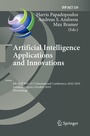 Cover: Artificial Intelligence Applications and Innovations - Springer