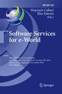 Cover: Software Services for e-World - Springer