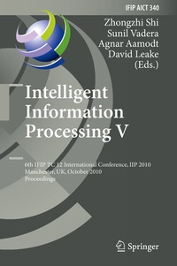 Enlarge image Cover: Intelligent Information Processing V - Springer