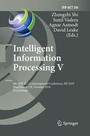 Cover: Intelligent Information Processing V - Springer