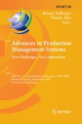 Cover: Advances in Production Management Systems: New Challenges, New Approaches - Springer