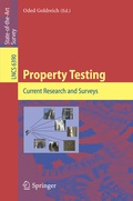 Cover: Property Testing - Springer