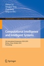 Cover: Computational Intelligence and Intelligent Systems - Springer