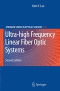 Cover: Ultra-high Frequency Linear Fiber Optic Systems - Springer