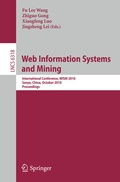 Cover: Web Information Systems and Mining - Springer