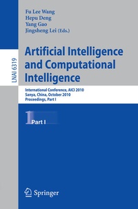 Enlarge image Cover: Artificial Intelligence and Computational Intelligence - Springer