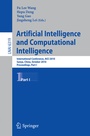 Cover: Artificial Intelligence and Computational Intelligence - Springer