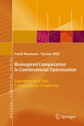 Cover: Bioinspired Computation in Combinatorial Optimization - Springer