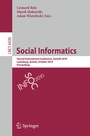 Cover: Social Informatics - Springer