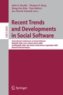 Cover: Recent Trends and Developments in Social Software - Springer
