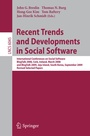 Cover: Recent Trends and Developments in Social Software - Springer