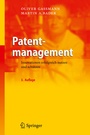 Cover: Patentmanagement - Springer