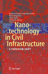 Enlarge image Cover: Nanotechnology in Civil Infrastructure - Springer