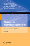 Cover: Advances in Information Technology - Springer