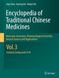 Cover: Encyclopedia of Traditional Chinese Medicines - Molecular Structures, Pharmacological Activities, Natural Sources and Applications - Springer