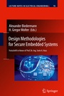 Cover: Design Methodologies for Secure Embedded Systems - Springer
