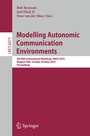 Cover: Modelling Autonomic Communication Environments - Springer