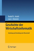Cover: Geschichte der Wirtschaftsinformatik - Springer