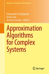 Enlarge image Cover: Approximation Algorithms for Complex Systems - Springer