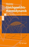 Cover: Gleichgewichtsthermodynamik - Springer Spektrum