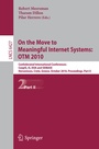 Bild: On the Move to Meaningful Internet Systems: OTM 2010 - Springer