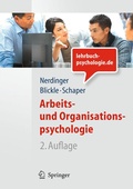 Cover: Arbeits- und Organisationspsychologie (Lehrbuch mit Online-Materialien) - Springer