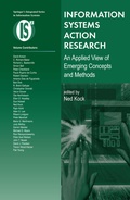 Cover: Information Systems Action Research - Springer