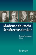 Cover: Moderne deutsche Strafrechtsdenker - Springer