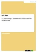 Cover: E-Democracy - Grin Verlag