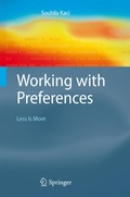 Cover: Working with Preferences: Less Is More - Springer