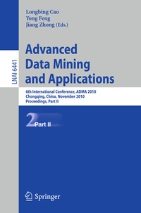 Bild vergrößern Bild: Advanced Data Mining and Applications - Springer