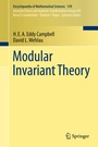Cover: Modular Invariant Theory - Springer