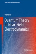 Cover: Quantum Theory of Near-Field Electrodynamics - Springer