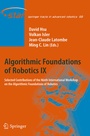 Cover: Algorithmic Foundations of Robotics IX - Springer