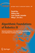 Cover: Algorithmic Foundations of Robotics IX - Springer