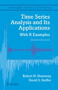 Cover: Time Series Analysis and Its Applications - Springer