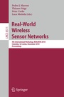 Cover: Real-World Wireless Sensor Networks - Springer