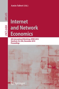 Bild vergrößern Bild: Internet and Network Economics - Springer