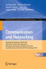 Cover: Communication and Networking - Springer