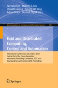 Cover: Grid and Distributed Computing, Control and Automation - Springer